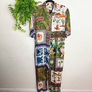 FARM Rio Multicolor Tropical Jumpsuit